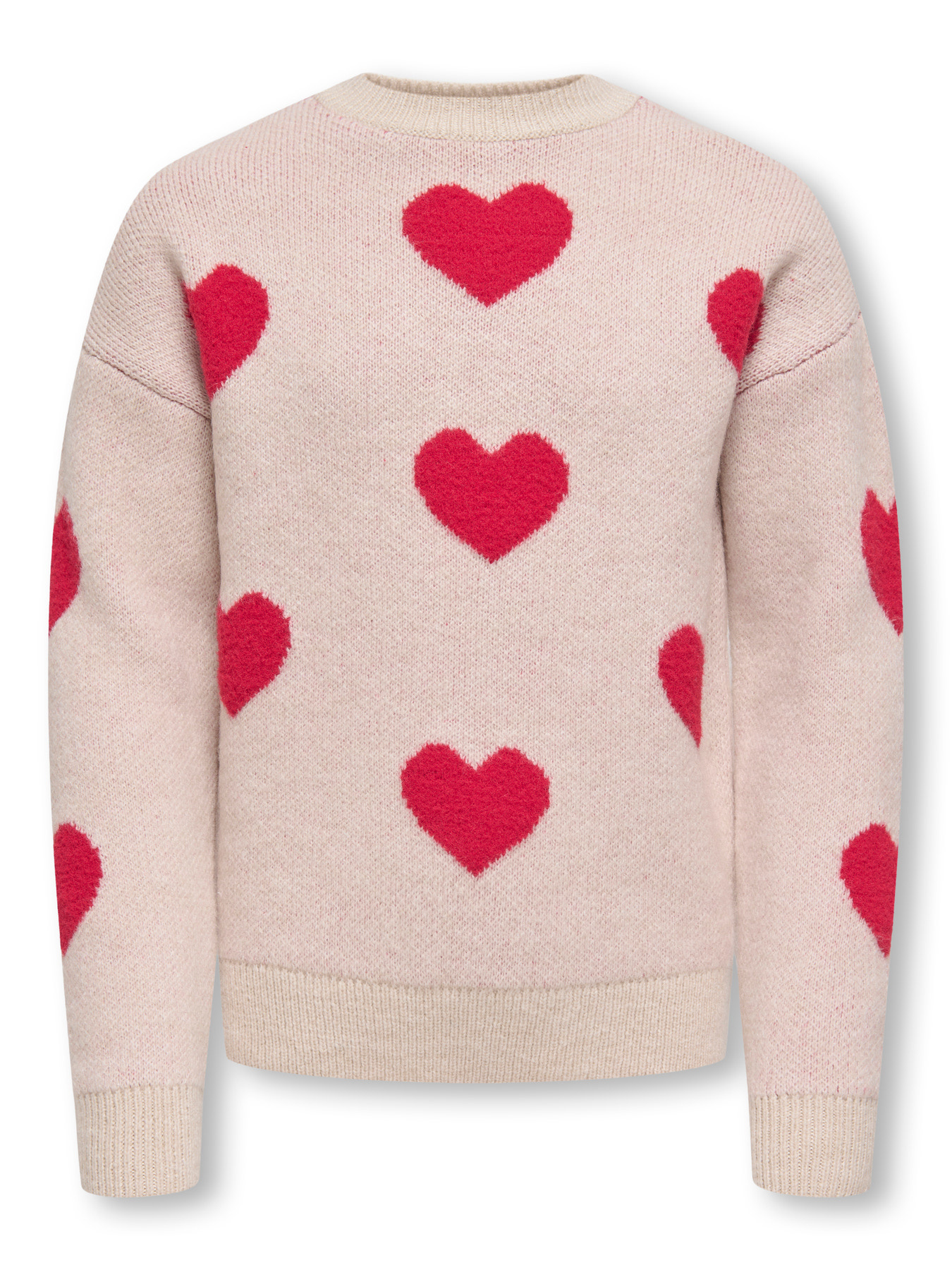 Kids ONLY winter sweater meisjes - grijs - KogNaja - regular fit, gebreid afbeelding