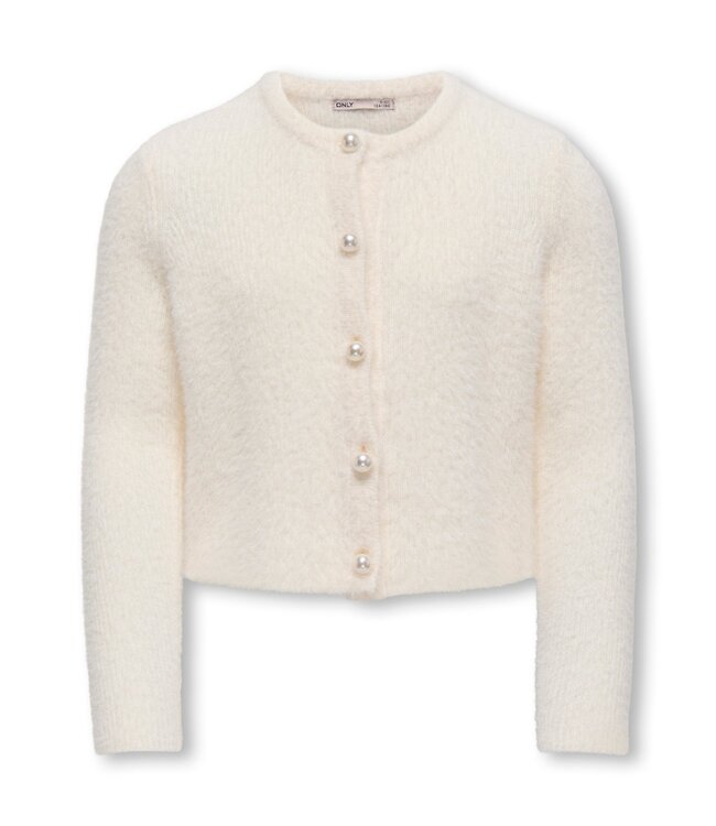 Kids ONLY winter vest meisjes - wit - KogPiumo - regular fit