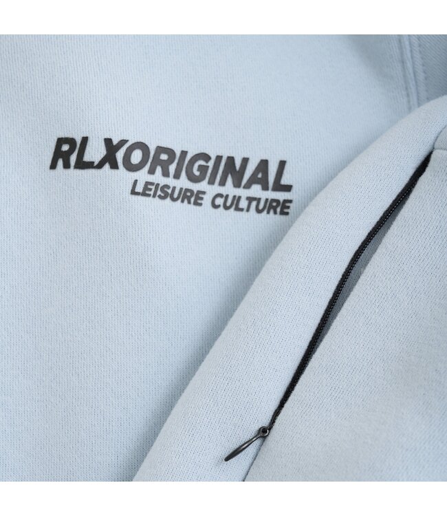 Rellix winter sweater jongens - blauw - rits