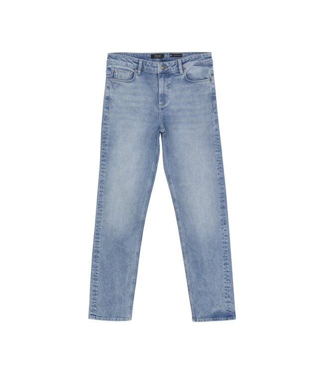 Rellix winter jeansbroek jongens - blauw - straight, wide leg fit