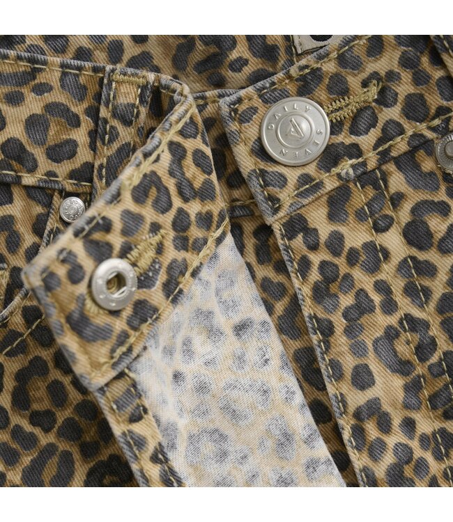 Daily7 winter skort meisjes - zand - animal/Twill