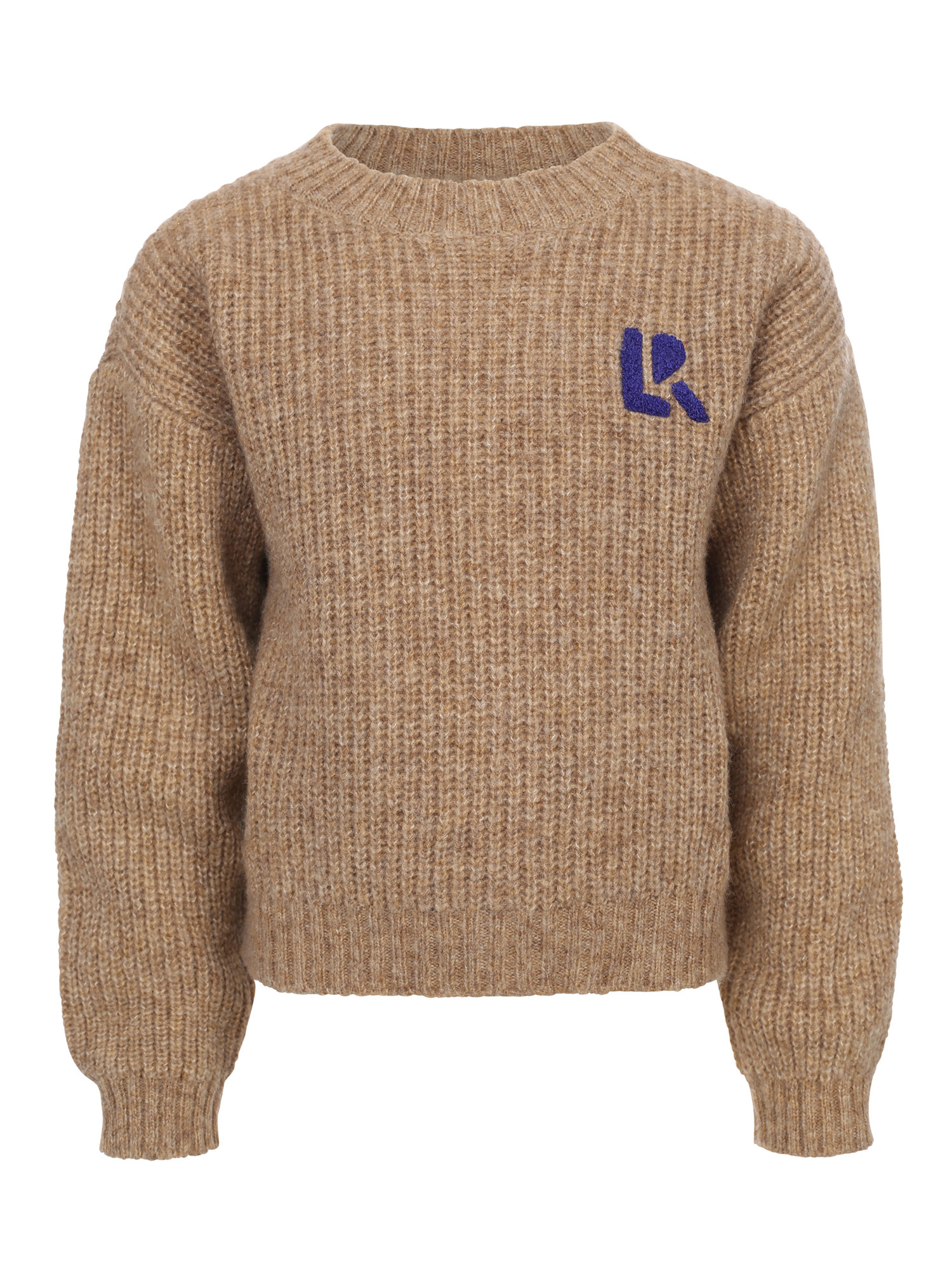 LOOXS 10sixteen winter trui meisjes - bruin - gebreid afbeelding