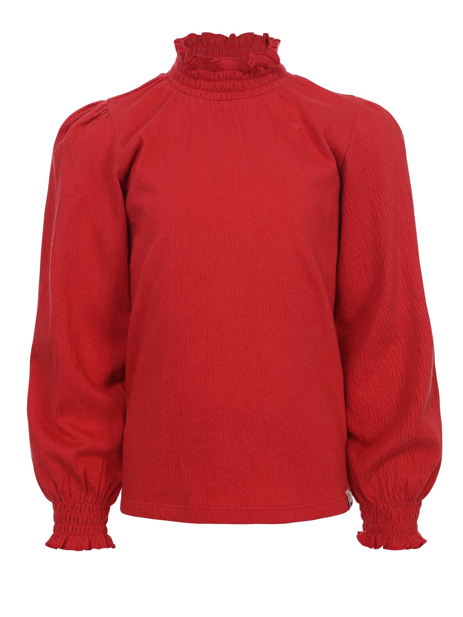 LOOXS Little winter t-shirt meisjes - rood - longsleeve afbeelding