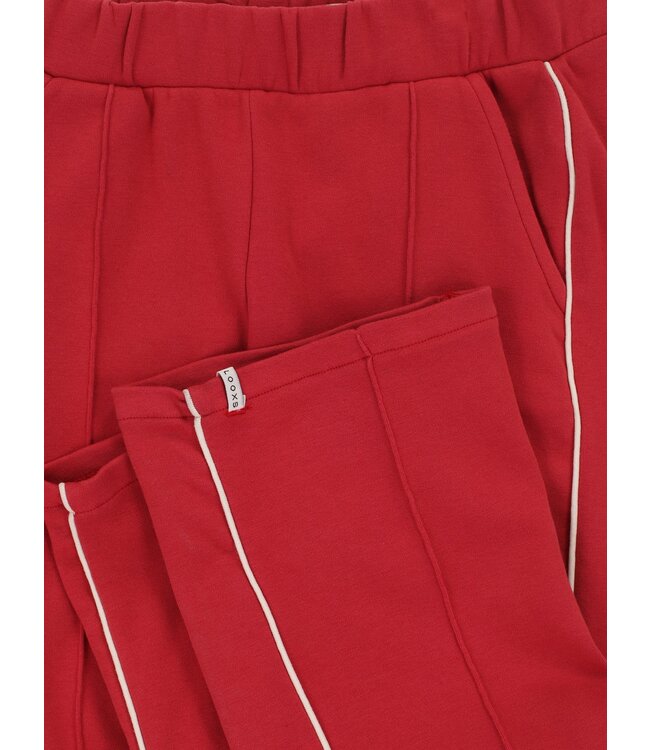 LOOXS Little winter sweat broek meisjes - rood