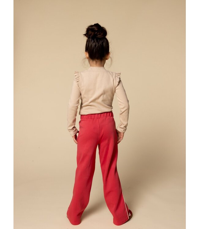 LOOXS Little winter sweat broek meisjes - rood