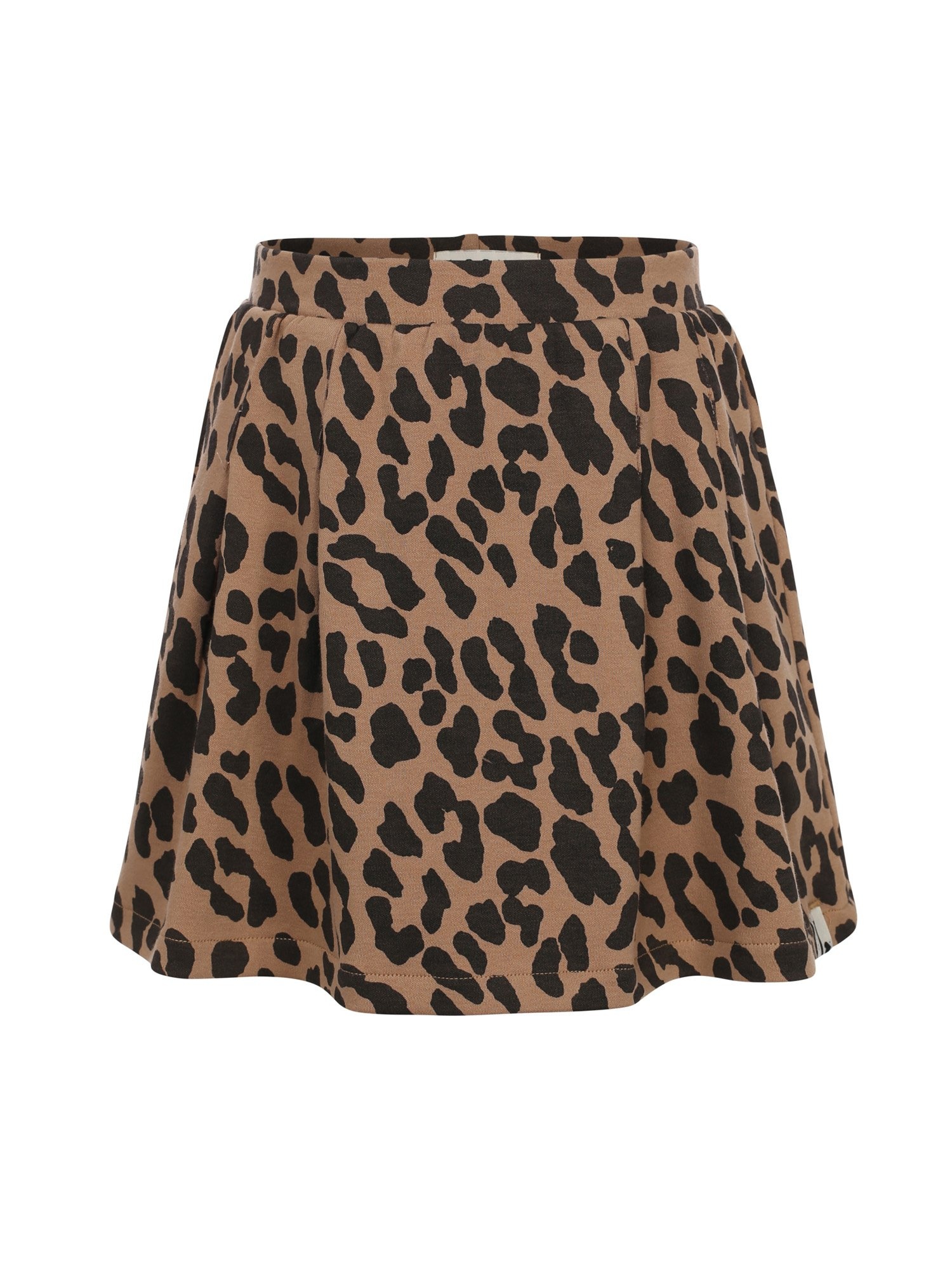 LOOXS Little winter rok meisjes - bruin - luipaard afbeelding