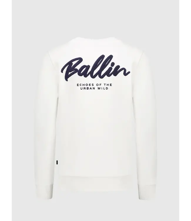 Ballin winter sweater jongens - off wit - echoes of the urban wild