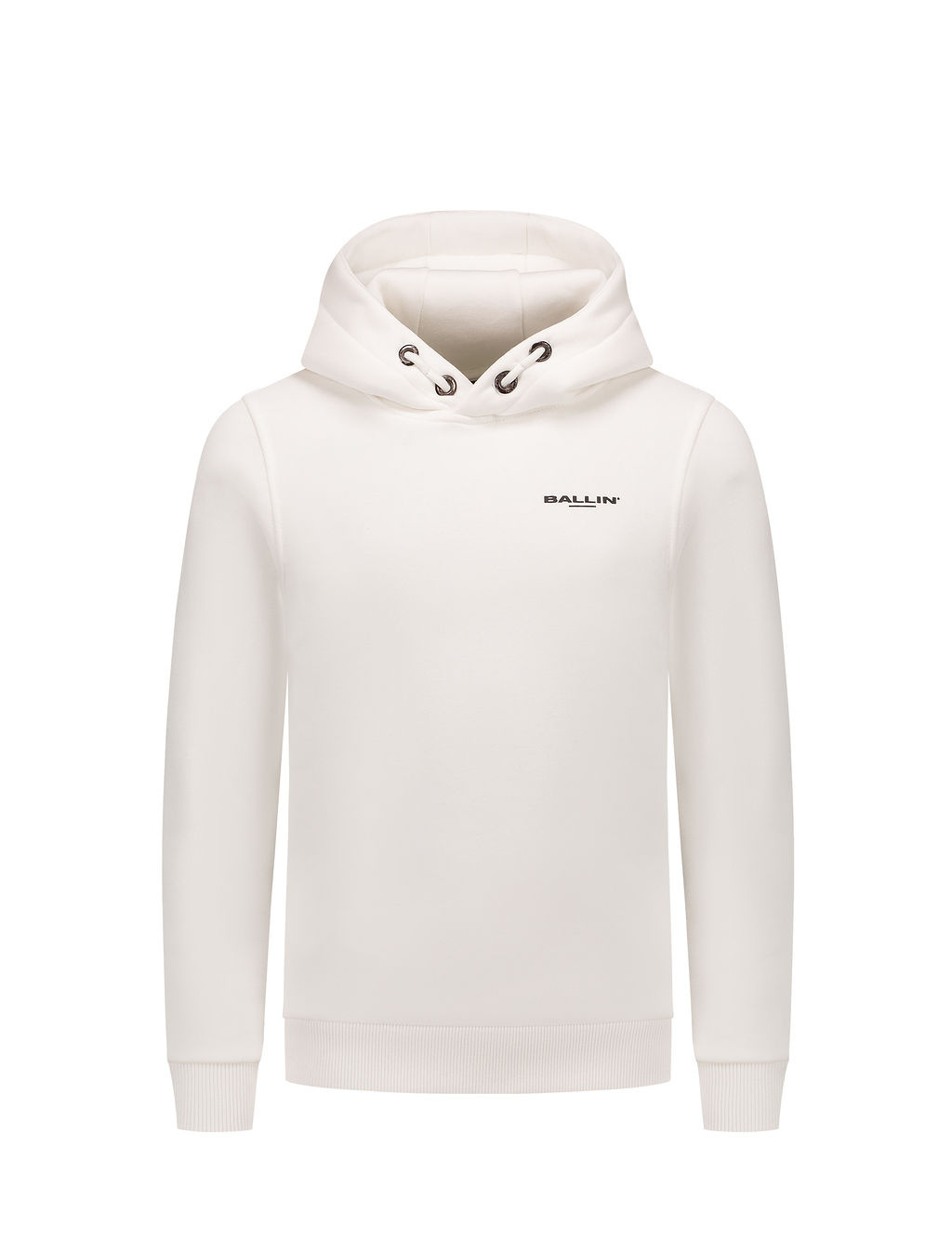 Ballin winter hoodie jongens - off wit - urban jungle afbeelding