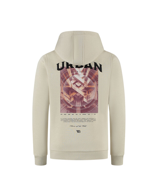 Ballin winter hoodie jongens - zand - urband jungle