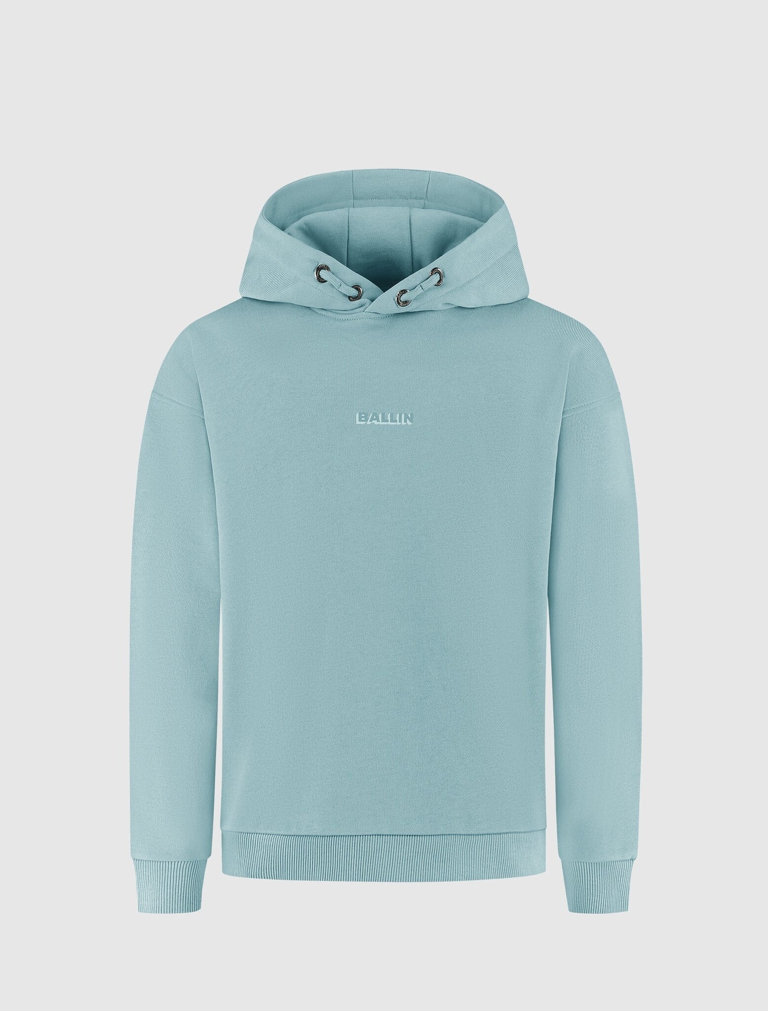 Ballin winter hoodie jongens - groen - switch sides logo afbeelding