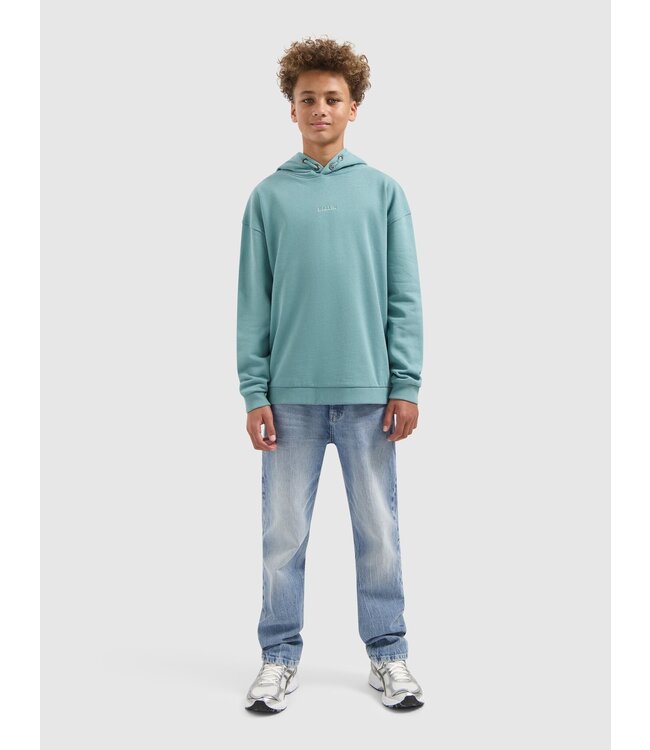 Ballin winter hoodie jongens - groen - switch sides logo