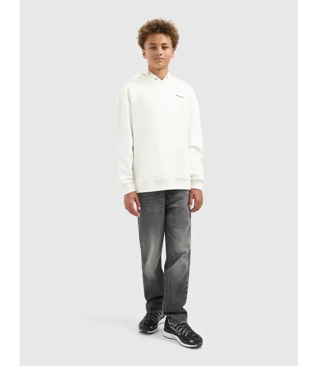 Ballin winter hoodie jongens - off wit - peace of paradise