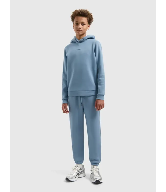 Ballin winter sweat broek jongens - blauw/grijs