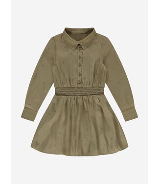 Nik&Nik winter jurk meisjes - groen - Rihanna