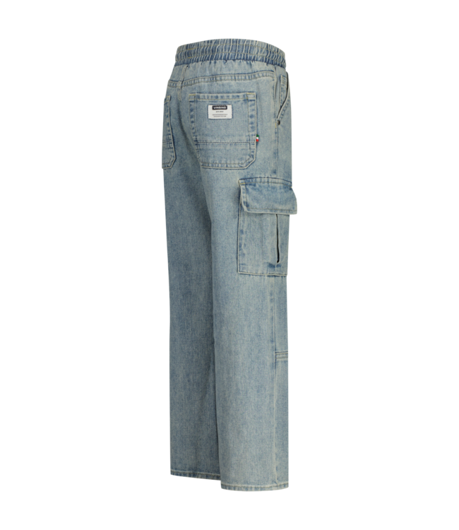 Vingino winter jeans broek jongens - blauw - Gino cargo