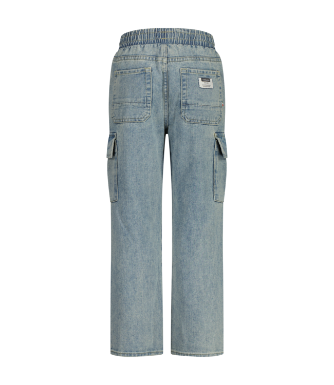 Vingino winter jeans broek jongens - blauw - Gino cargo