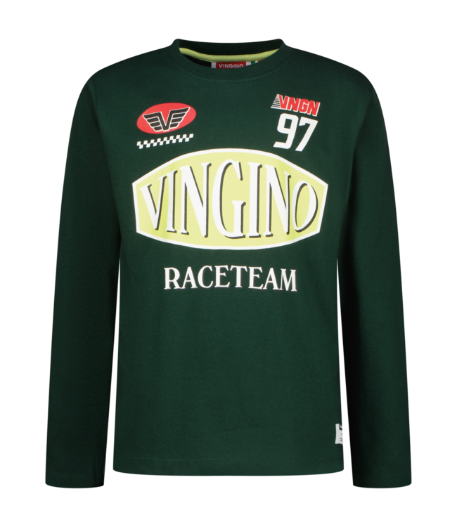 Vingino winter t-shirt jongens - groen - Jacing