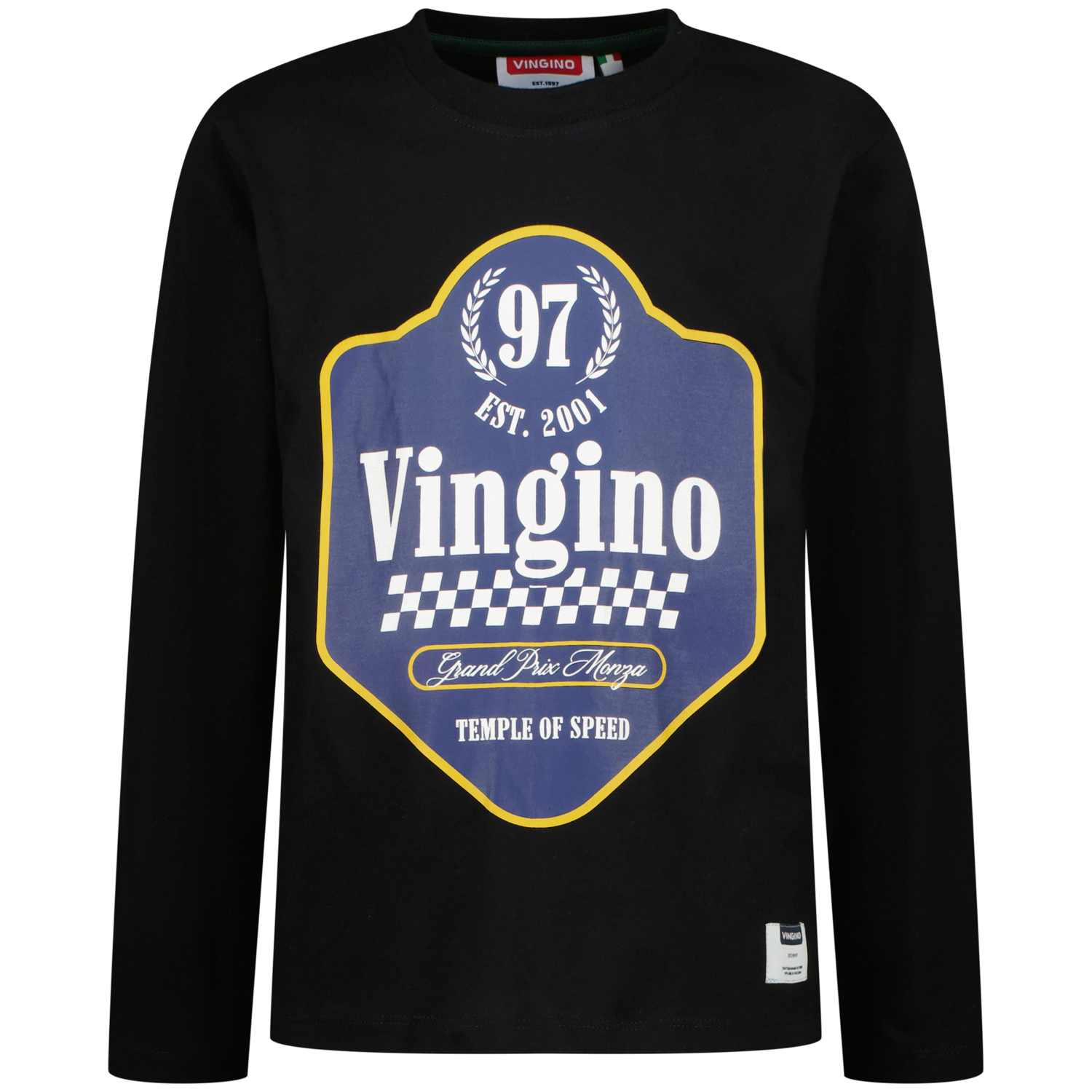 Vingino winter t-shirt jongens - zwart - Jacing afbeelding