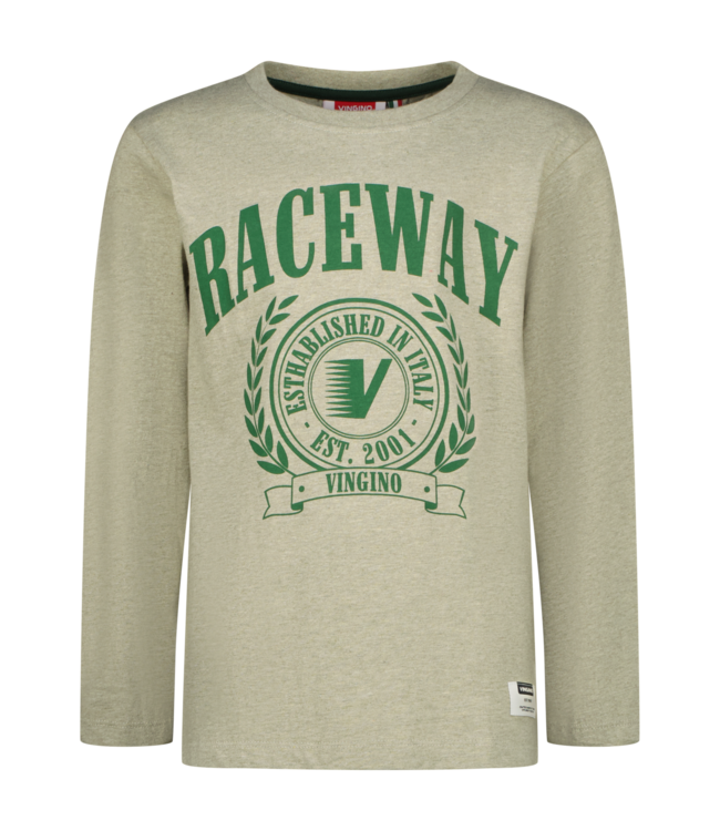 Vingino winter t-shirt jongens - groen - Jelee