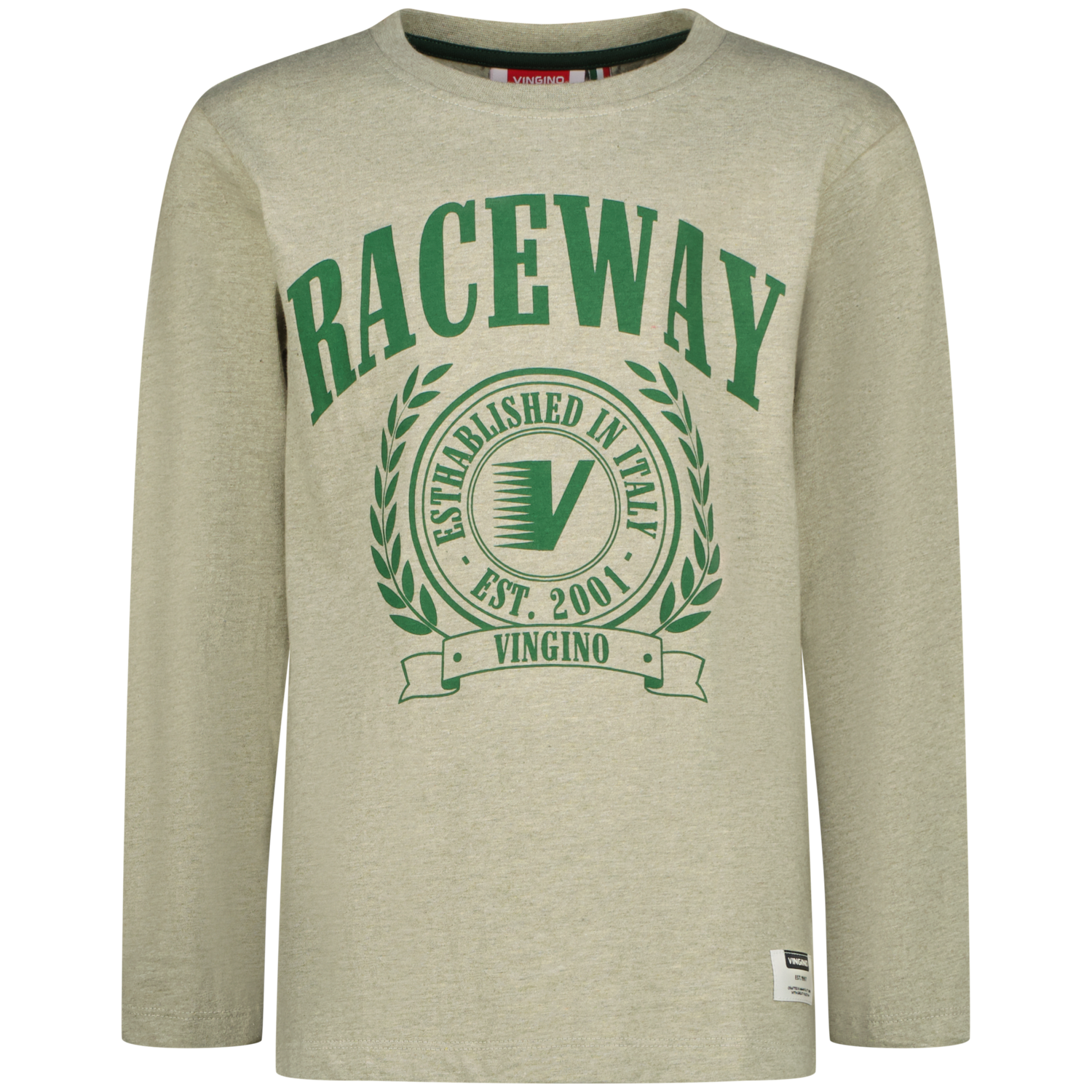 Vingino winter t-shirt jongens - groen - Jelee afbeelding