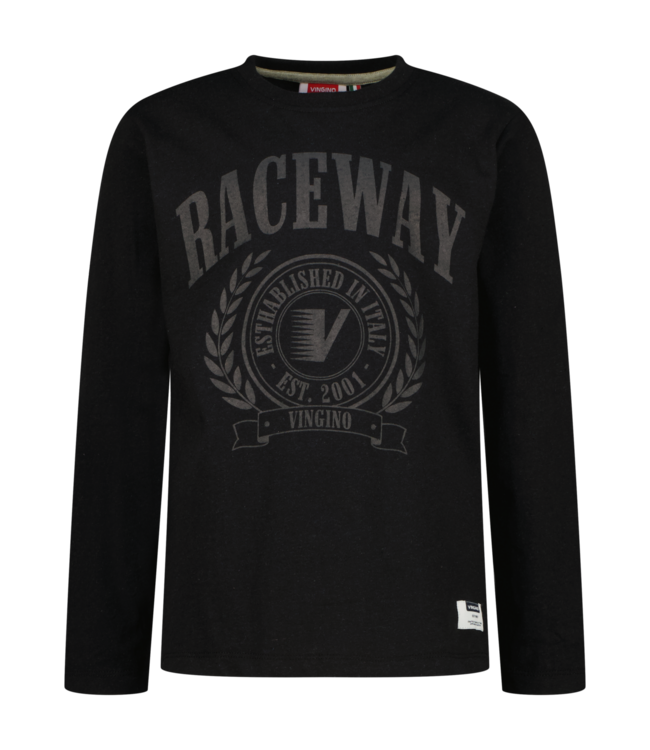 Vingino winter t-shirt jongens - zwart - Jelee