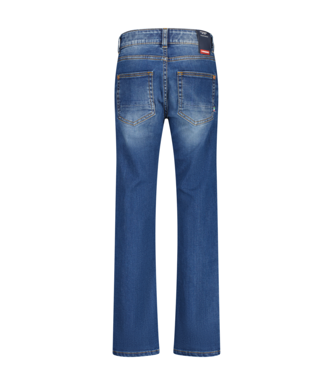 Vingino winter jeans broek jongens - midden blauw - Dante - slim fit