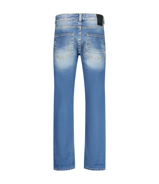 Vingino winter jeans broek jongens - old vintage blauw - Dante craftes - slim fit