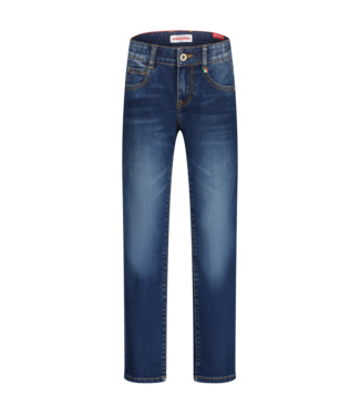 Vingino winter jeans broek jongens - blauw - Paolo - straight fit