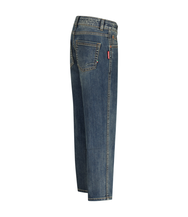 Vingino winter jeans broek jongens - midden blauw - Constantino - loose fit