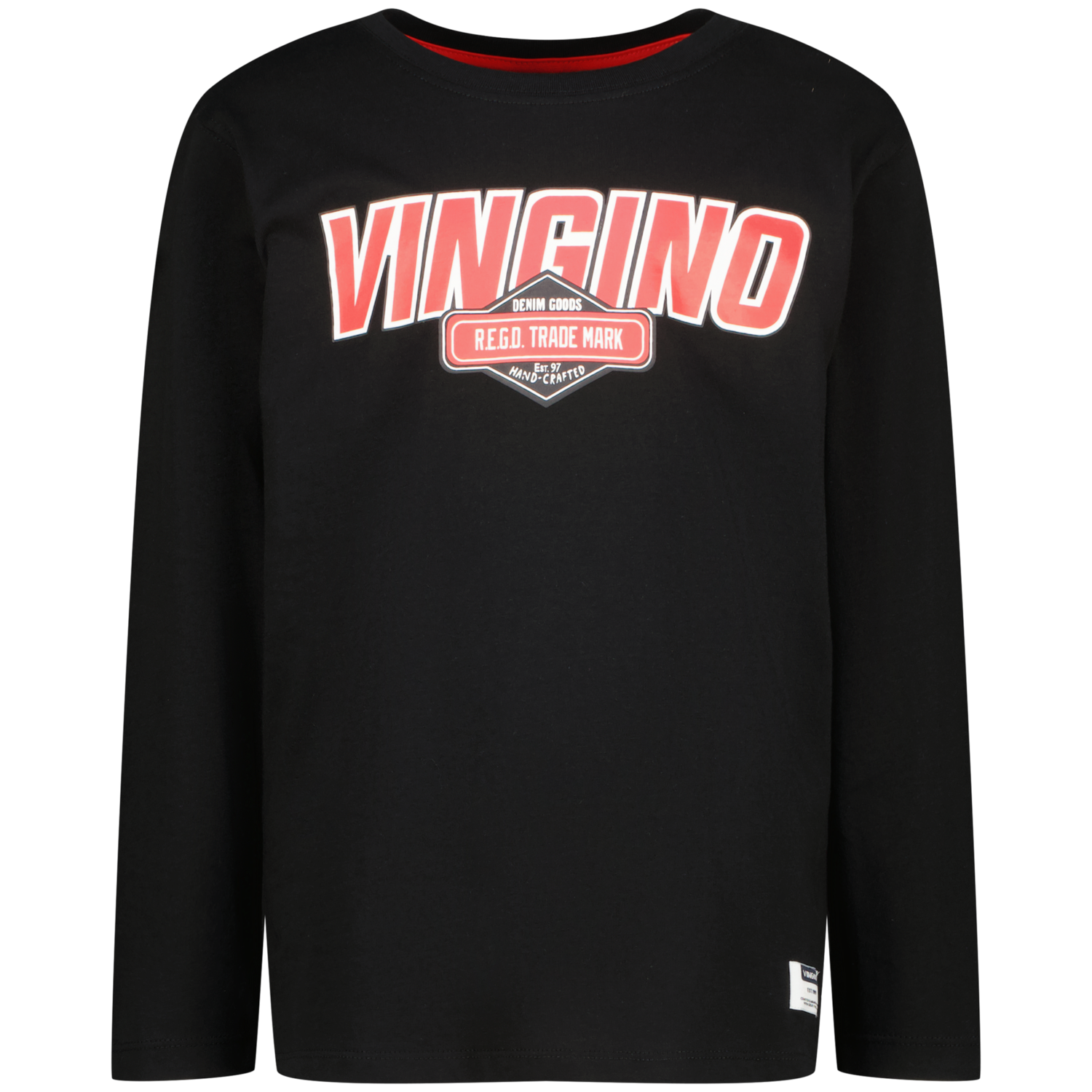 Vingino winter t-shirt jongens - zwart - Jastop afbeelding