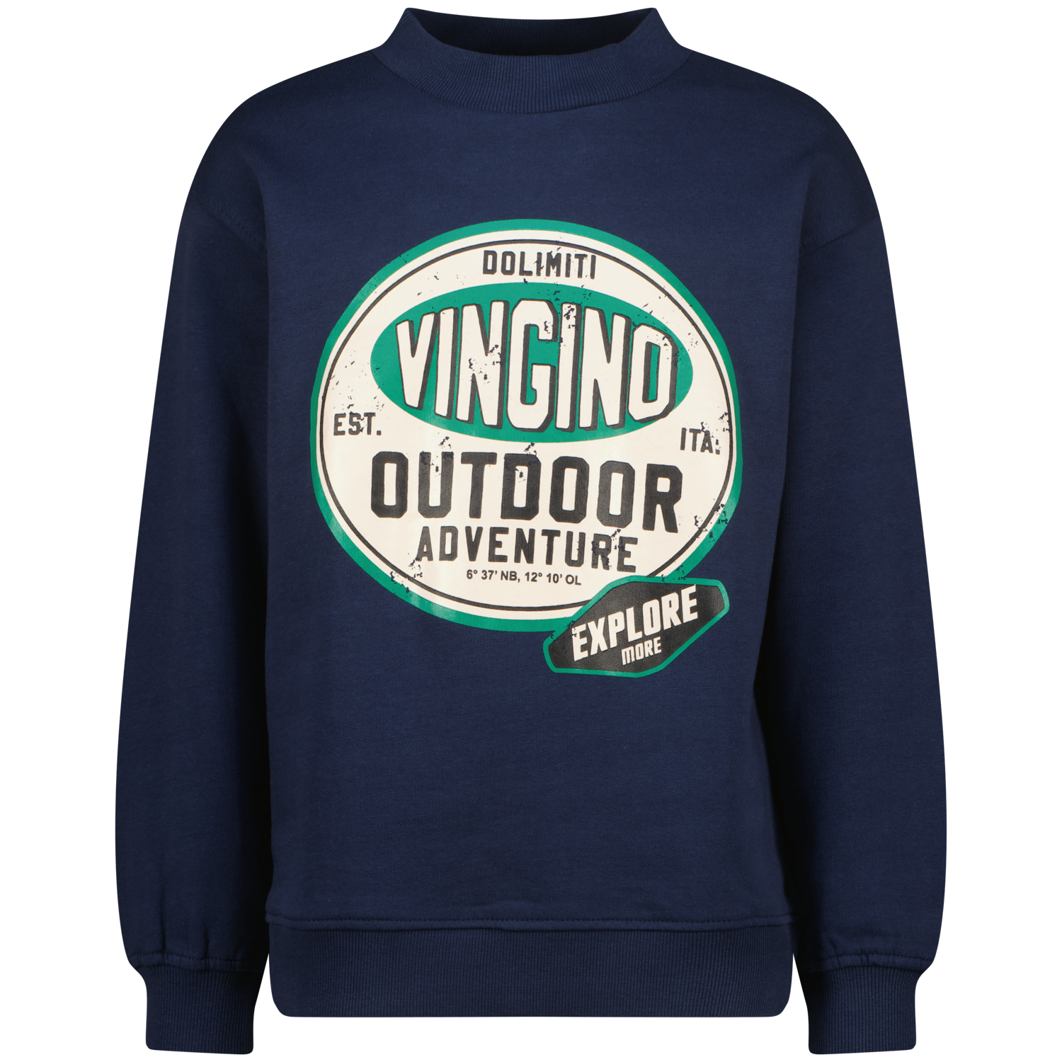 Vingino winter sweater jongens - blauw - Norp afbeelding
