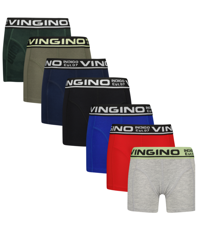 Vingino winter ondergoed jongens - multi blauw - 7-pack