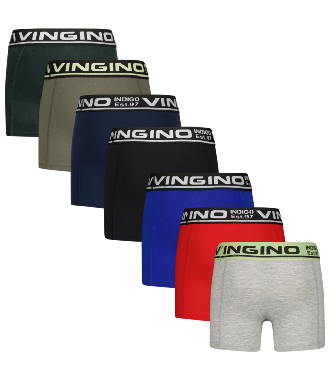 Vingino winter ondergoed jongens - multi blauw - 7-pack
