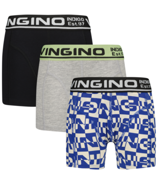 Vingino winter ondergoed jongens - groen - 3-pack