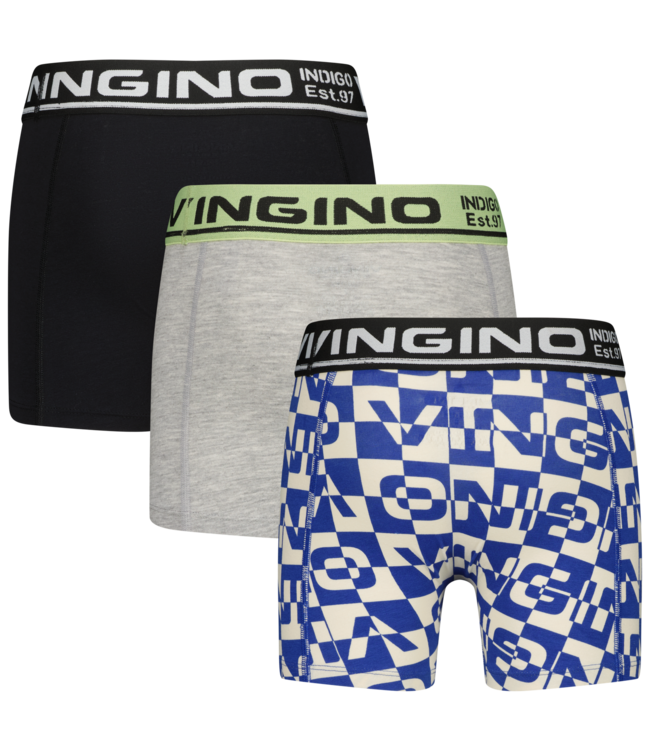 Vingino winter ondergoed jongens - groen - 3-pack