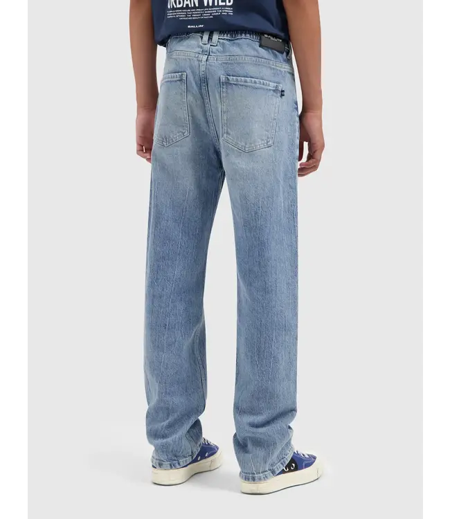 Ballin winter jeans broek jongens - blauw - The Luke loose