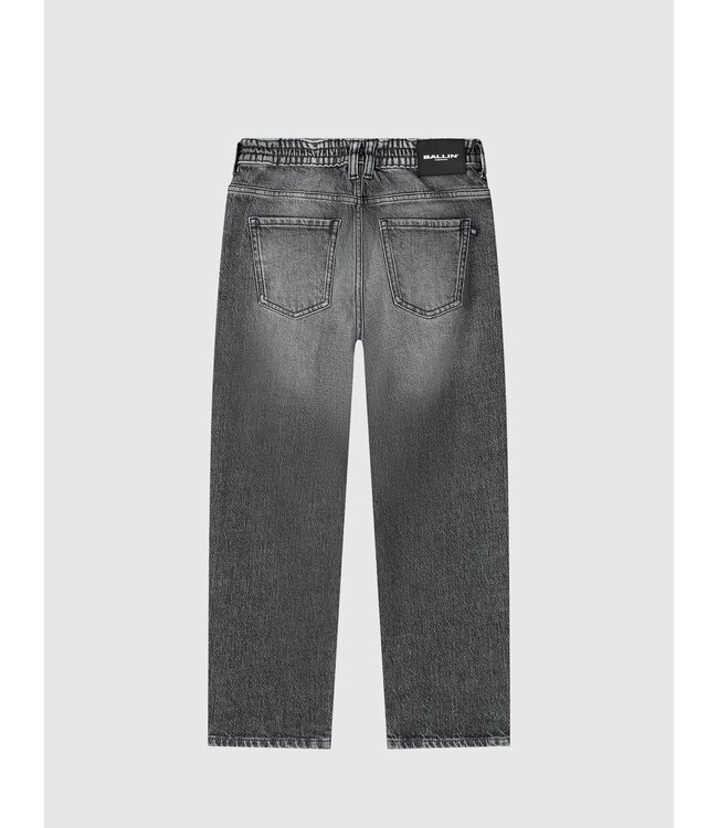 Ballin winter jeans broek jongens - grijs - The Luke loose