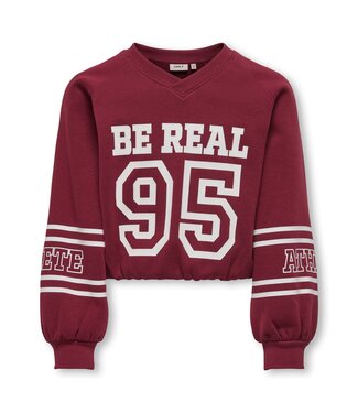 Kids ONLY winter sweater meisjes - paars - KogColetta - regular fit