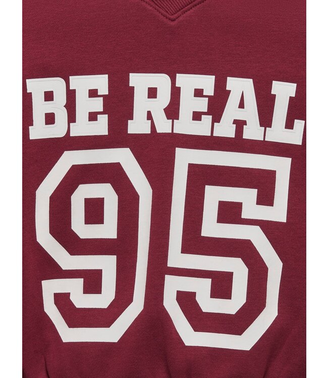 Kids ONLY winter sweater meisjes - paars - KogColetta - regular fit