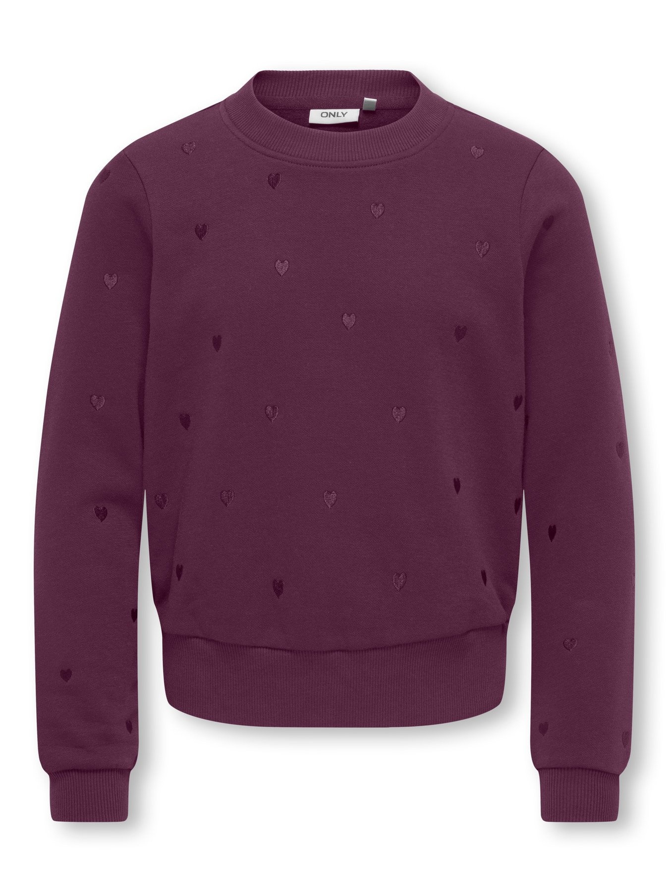 Kids ONLY winter sweater meisjes - paars - KogAtika - regular fit afbeelding