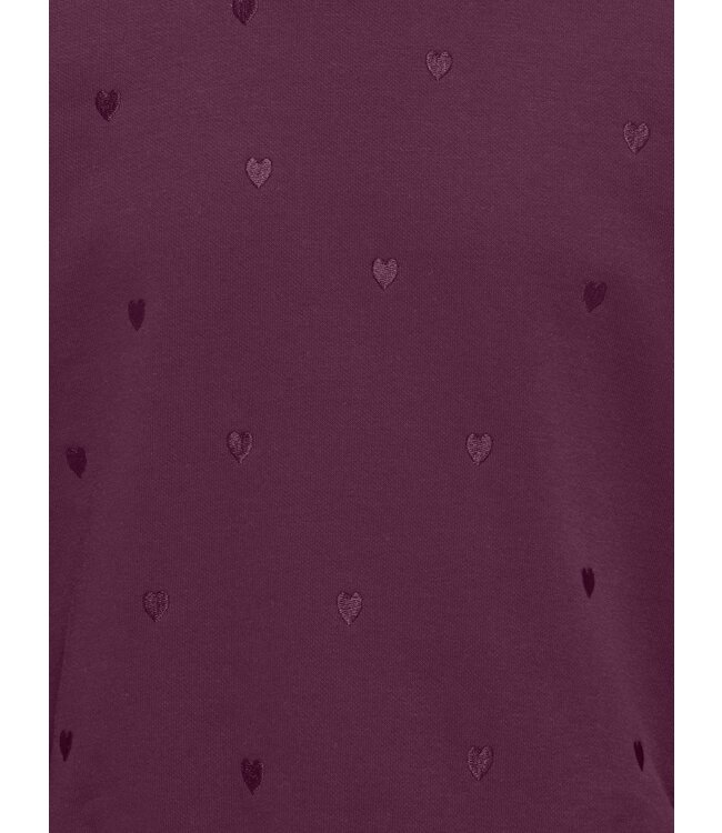 Kids ONLY winter sweater meisjes - paars - KogAtika - regular fit