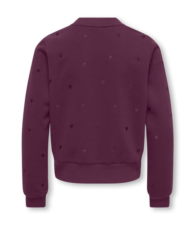 Kids ONLY winter sweater meisjes - paars - KogAtika - regular fit