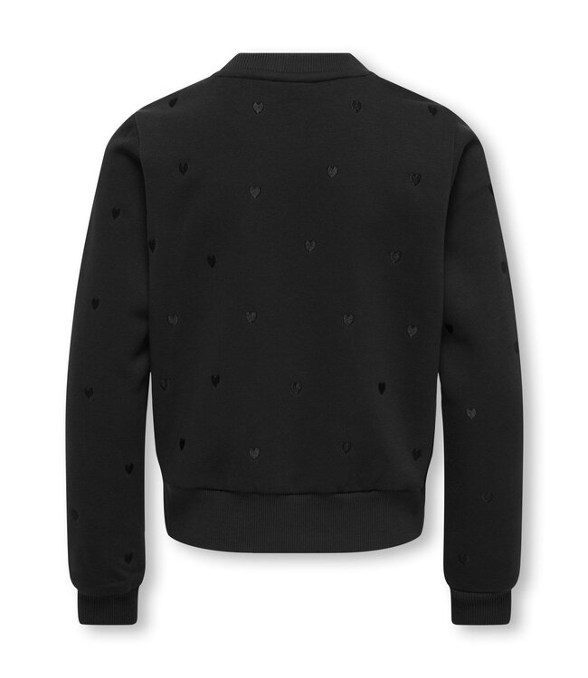 Kids ONLY winter sweater meisjes - zwart - KogAtika - regular fit