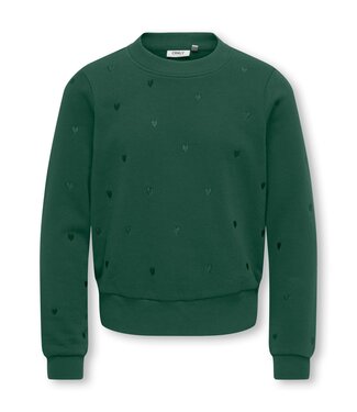 Kids ONLY winter sweater meisjes - groen - KogAtika - regular fit