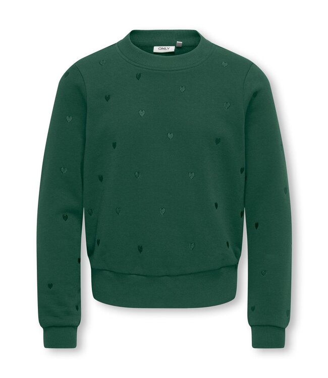 Kids ONLY winter sweater meisjes - groen - KogAtika - regular fit