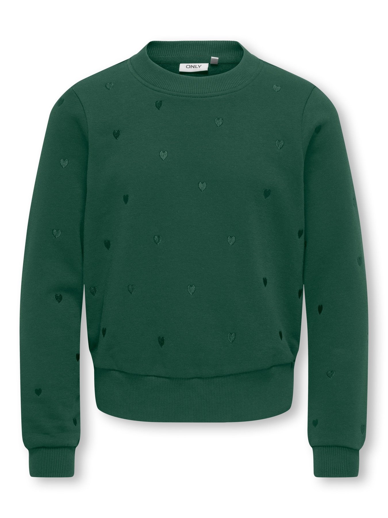 Kids ONLY winter sweater meisjes - groen - KogAtika - regular fit afbeelding