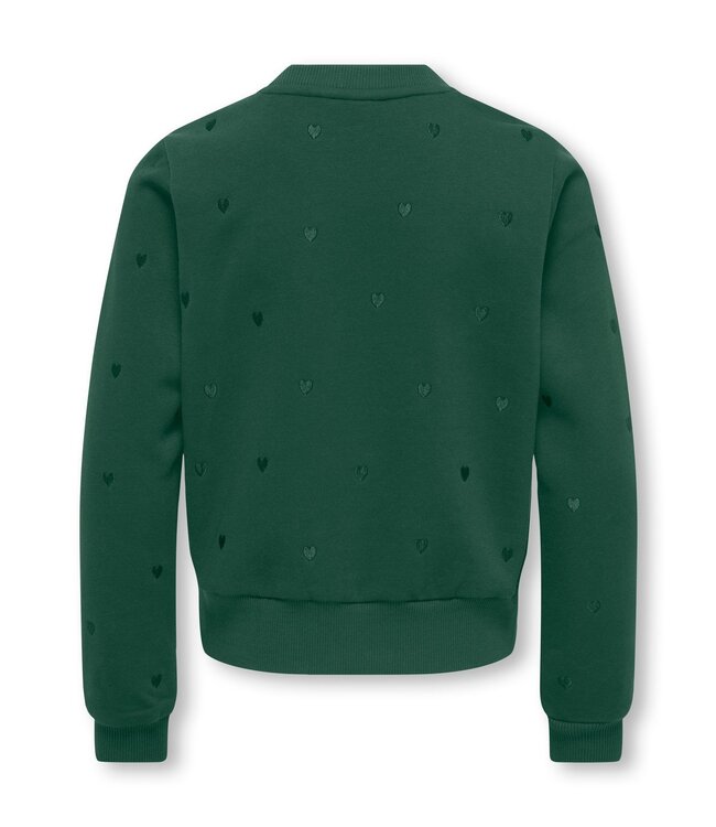 Kids ONLY winter sweater meisjes - groen - KogAtika - regular fit