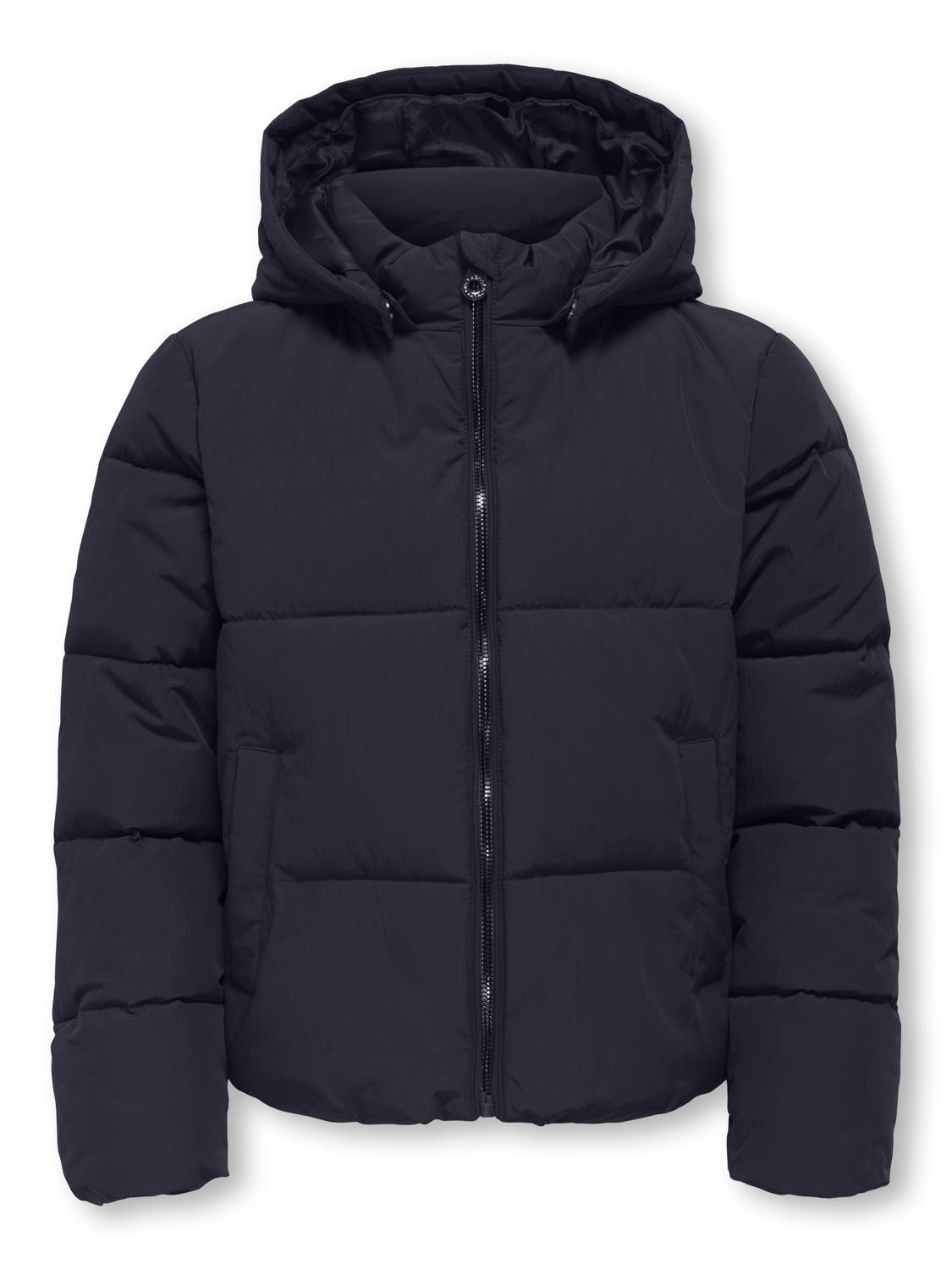 Kids ONLY winter winterjas meisjes - zwart - puffer - Kogmalia afbeelding