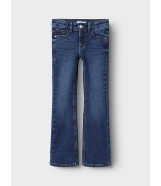 Name it winter jeans broek meisjes - donker blauw - NkfPolly - bootcut fit
