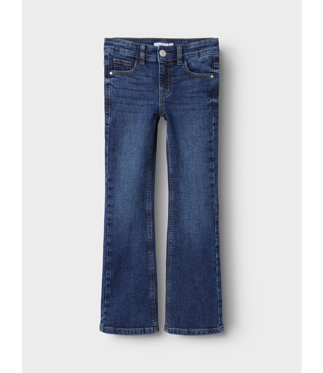 Name it winter jeans broek meisjes - donker blauw - NkfPolly - bootcut fit